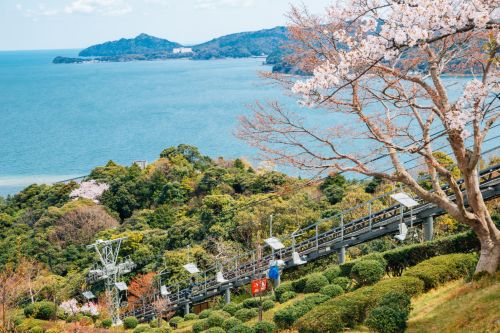 500 x 333 Amanohashidate Cable car