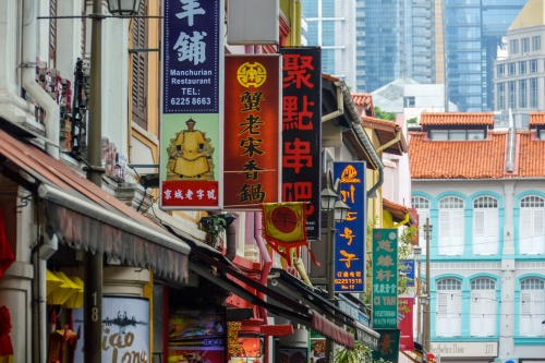 500 x 333 Chinatown Singapore