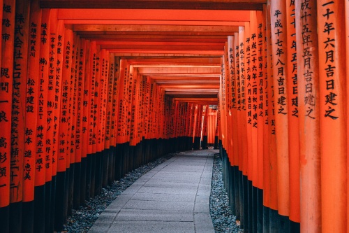 500 x 333 Fushimi Inari Kyoto Japan