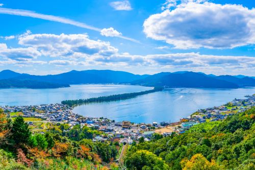 500 x 333 View of Amanohashidate