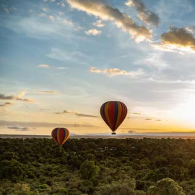 Angama hot air balloon