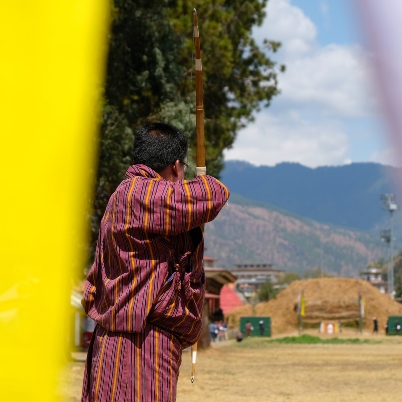 Archery in Bhutan (summer)