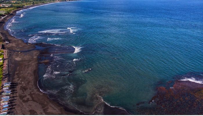 Black sand Bali