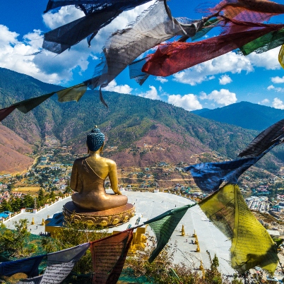 Buddha overlooking Thimphu Valley, Bhutan