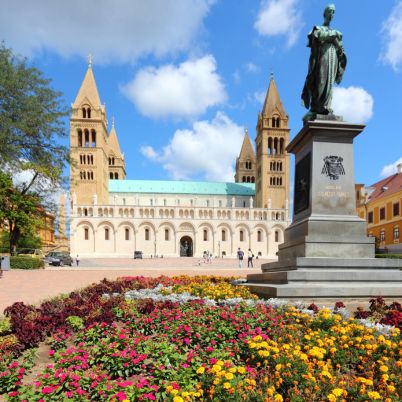 Cathedral, Pecs, Hungary