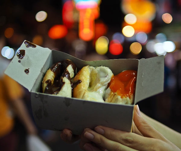 Custard buns from Artbox Market Bangkok