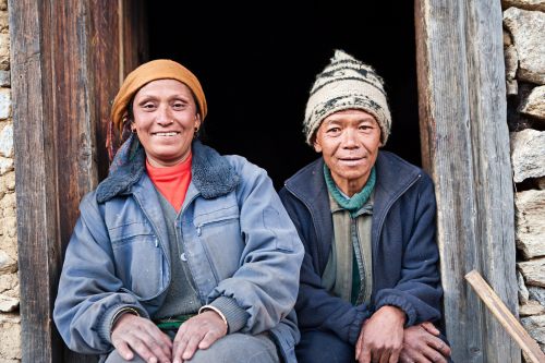 Everest region villagers