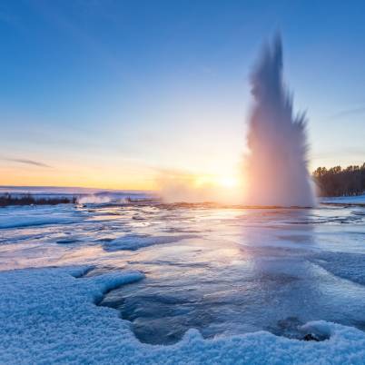 Geysir Hot Spring Iceland 402x402