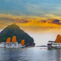 Halong Bay at sunset Listing