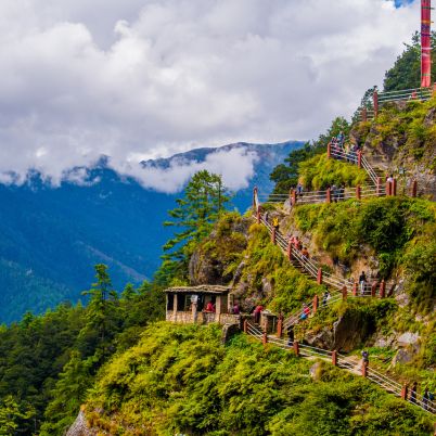 Hike to Tiger's Nest, Paro, Bhutan