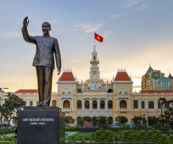 Ho Chi Minh statue Ho Chi Minh City