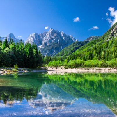 Julian Alps Scenery, Slovenia