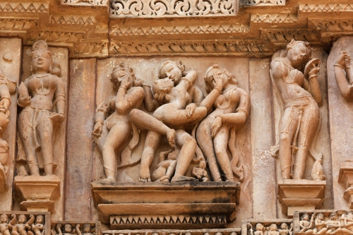 Khajuraho relief