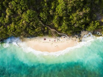 Melasti beach from above Bali Listing Box