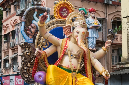 Mumbai Ganesha parade