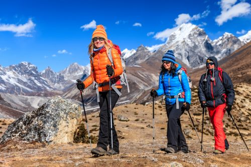 Nepal trekkers