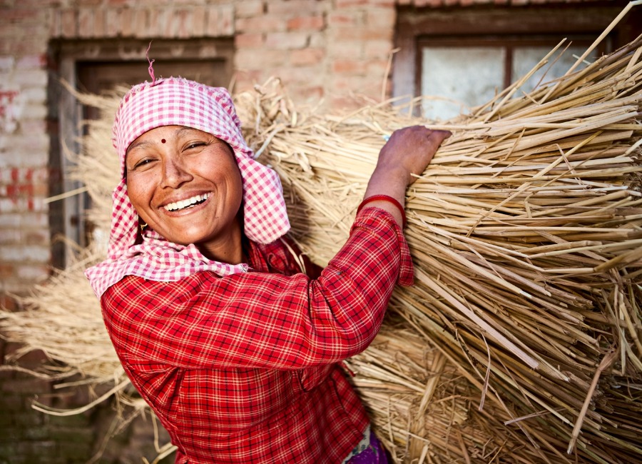 Nepali villager