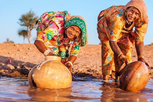 Rajasthan villagers