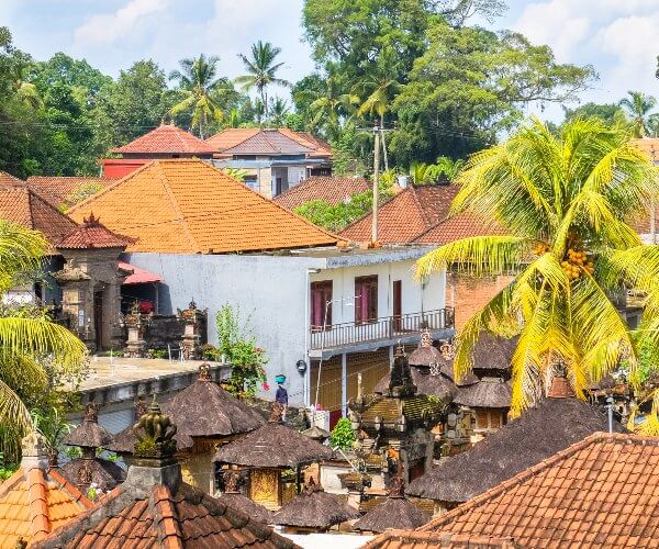 Rooftops of Ubud Bali