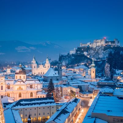 Salzburg, Austria at Christmas 402x402