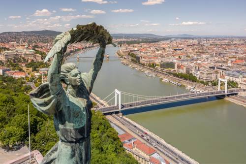 Stature of Liberty Budapest, Hungary