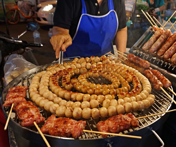 Street food in Chiang Mai Thailand