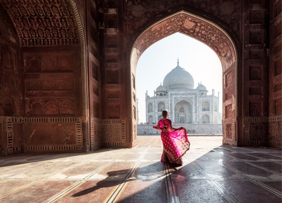 Taj Mahal, Golden Triangle, India