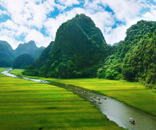 Tam Coc Halong on Land