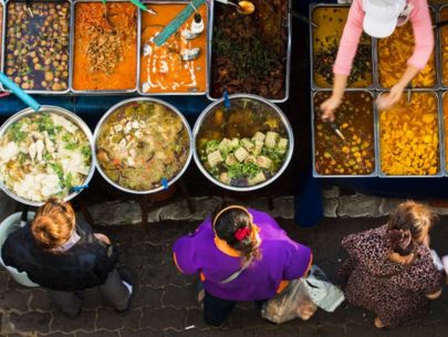 Thai street food market Bangkok Listing Box