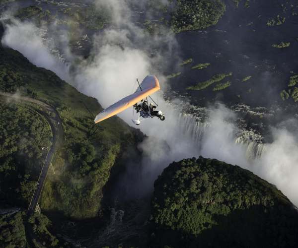 Tongabezi Victoria Falls microlight