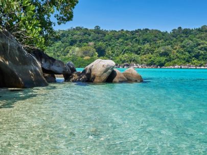 Tranquil sea Tioman Island Malaysia Listing Box