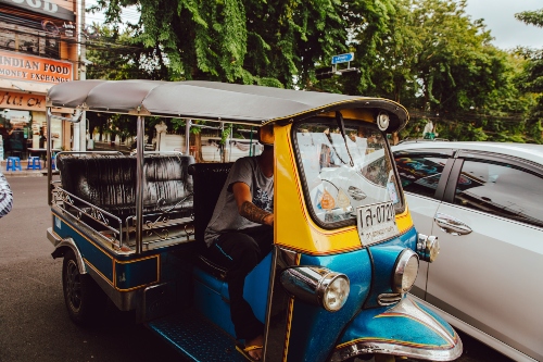 Tuk tuk driver Bangkok